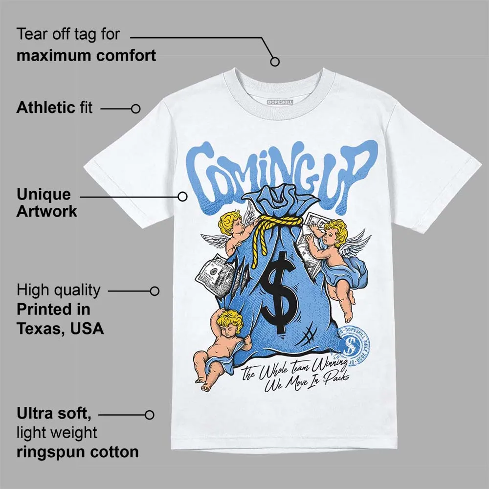 Dunk White Polar Blue DopeSkill T-Shirt Money Bag Coming Up Graphic sold by DopeSkill product image thumbnail 3