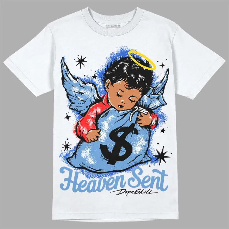 Dunk White Polar Blue DopeSkill T-Shirt Heaven Sent Graphic sold by DopeSkill