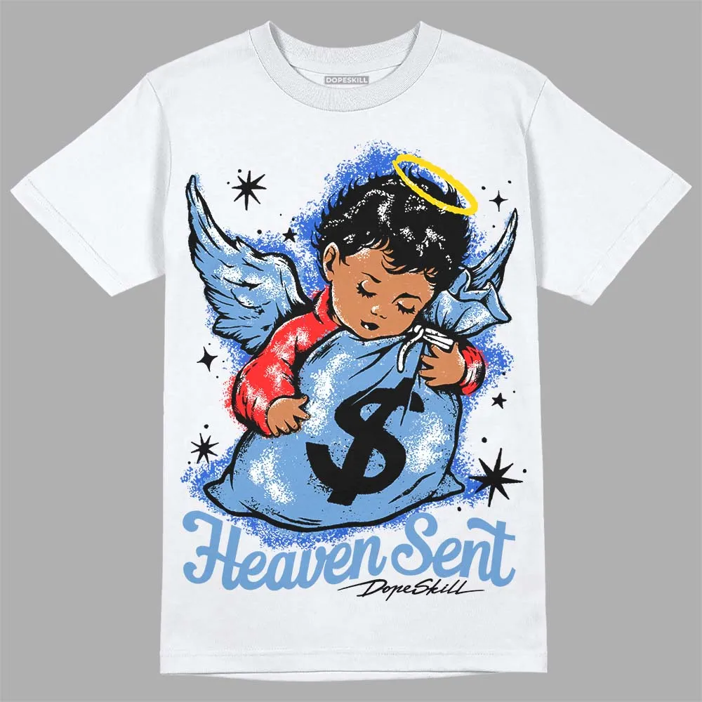 Dunk White Polar Blue DopeSkill T-Shirt Heaven Sent Graphic sold by DopeSkill