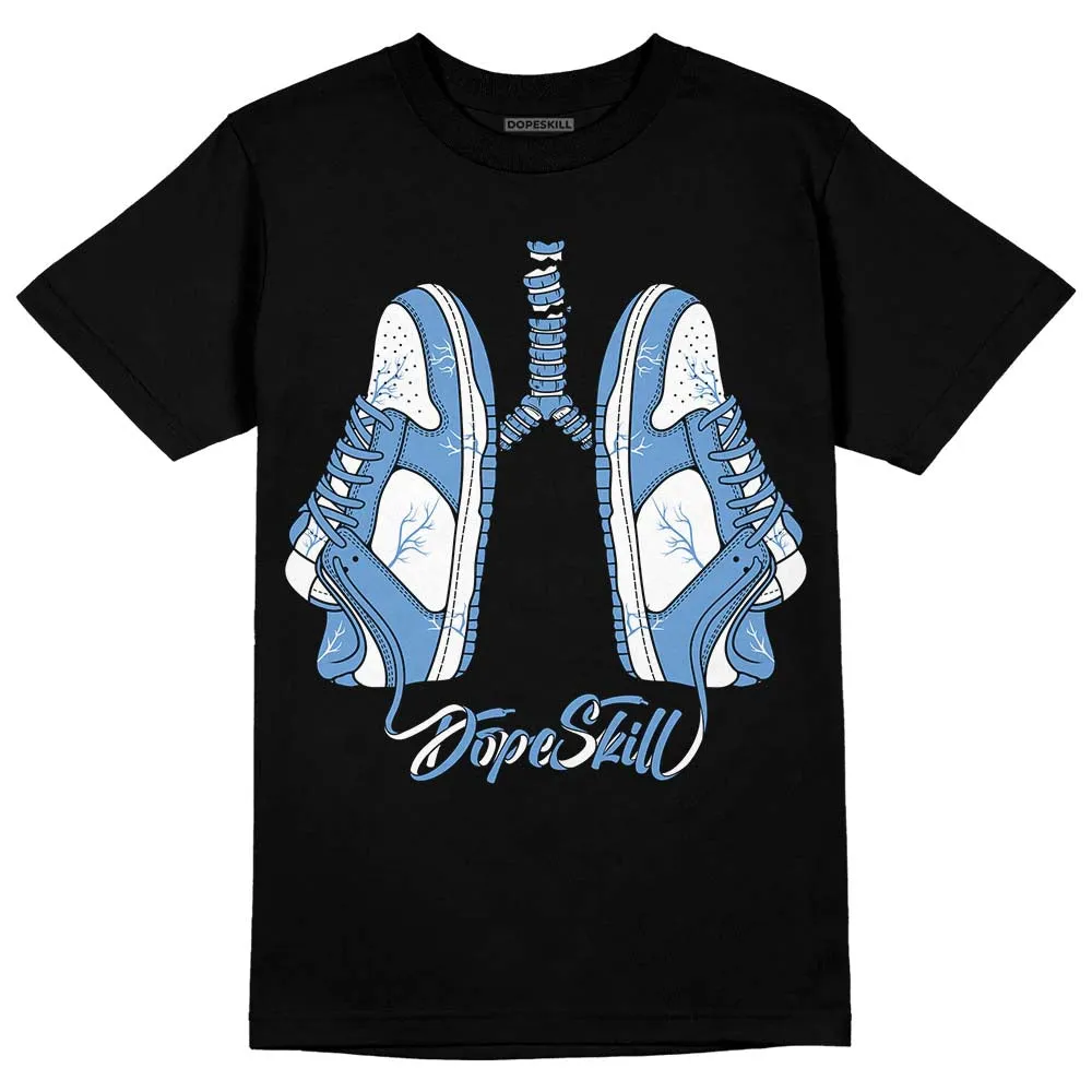 Dunk White Polar Blue DopeSkill T-Shirt Breathe Graphic sold by DopeSkill product image thumbnail 2