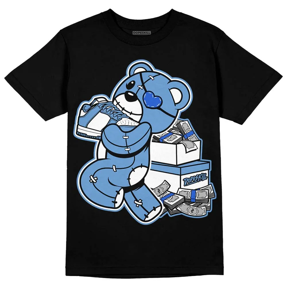 Dunk White Polar Blue DopeSkill T-Shirt Bear Steals Sneaker Graphic sold by DopeSkill product image thumbnail 2