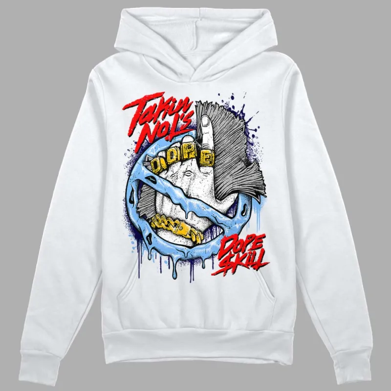 Powder Blue 9s DopeSkill Hoodie Sweatshirt Takin No L's Graphic sold by DopeSkill