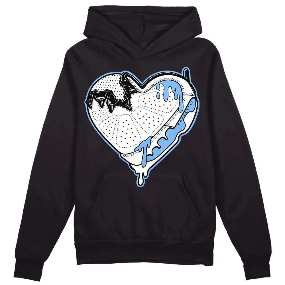 Powder Blue 9s DopeSkill Hoodie Sweatshirt Heart Jordan 9 Graphic sold by DopeSkill product image thumbnail 2