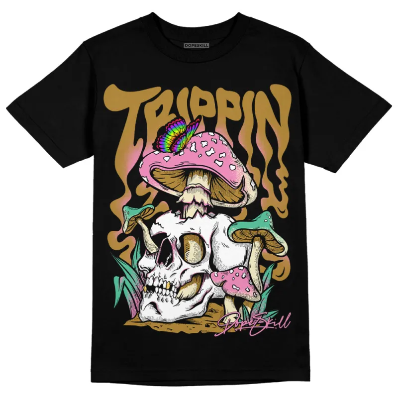 Dunk Playful Pink Multi Color Bronzine Clear Jade Luminous Green DopeSkill T-Shirt Trippin Graphic sold by DopeSkill