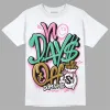 Dunk Playful Pink Multi Color Bronzine Clear Jade Luminous Green DopeSkill T-Shirt No Days Off Graphic sold by DopeSkill