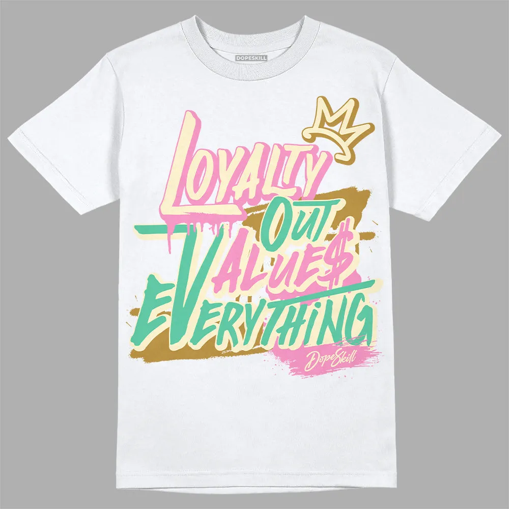 Dunk Playful Pink Multi Color Bronzine Clear Jade Luminous Green DopeSkill T-Shirt LOVE Graphic sold by DopeSkill product image thumbnail 2