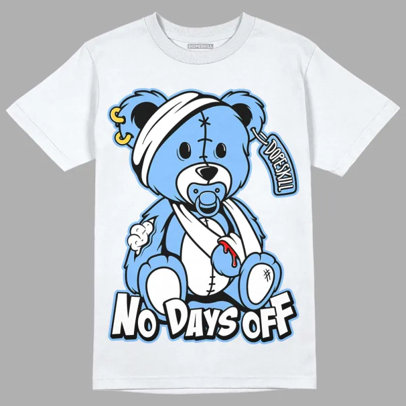 Powder Blue 9s DopeSkill T-Shirt Hurt Bear Graphic sold by DopeSkill
