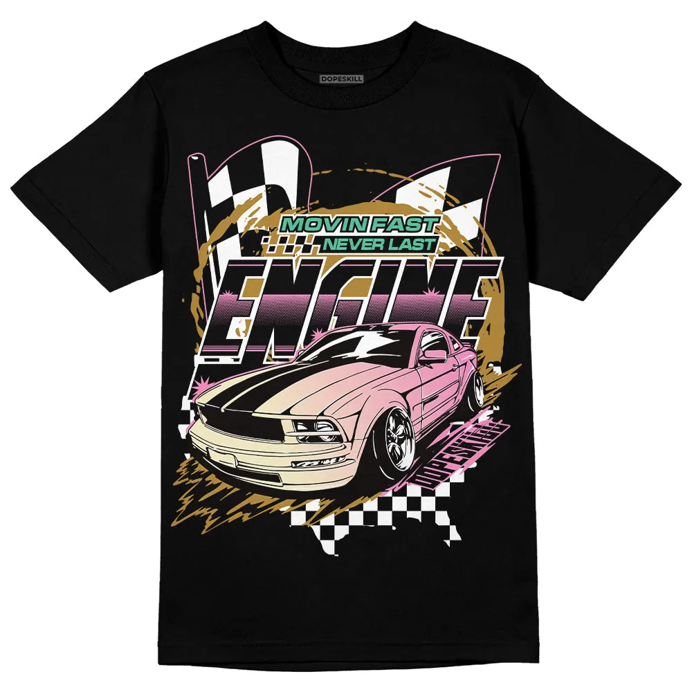 Dunk Playful Pink Multi Color Bronzine Clear Jade Luminous Green DopeSkill T-Shirt ENGINE Tshirt Graphic sold by DopeSkill