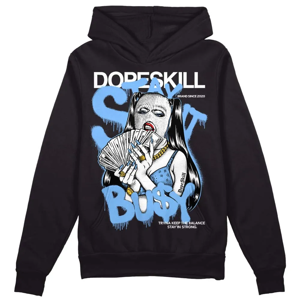Powder Blue 9s DopeSkill Hoodie Sweatshirt Stay It Busy Graphic sold by DopeSkill product image thumbnail 2