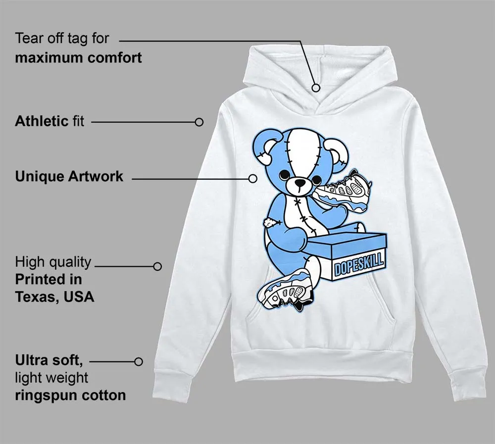 Powder Blue 9s DopeSkill Hoodie Sweatshirt Sneakerhead BEAR Graphic sold by DopeSkill product image thumbnail 3