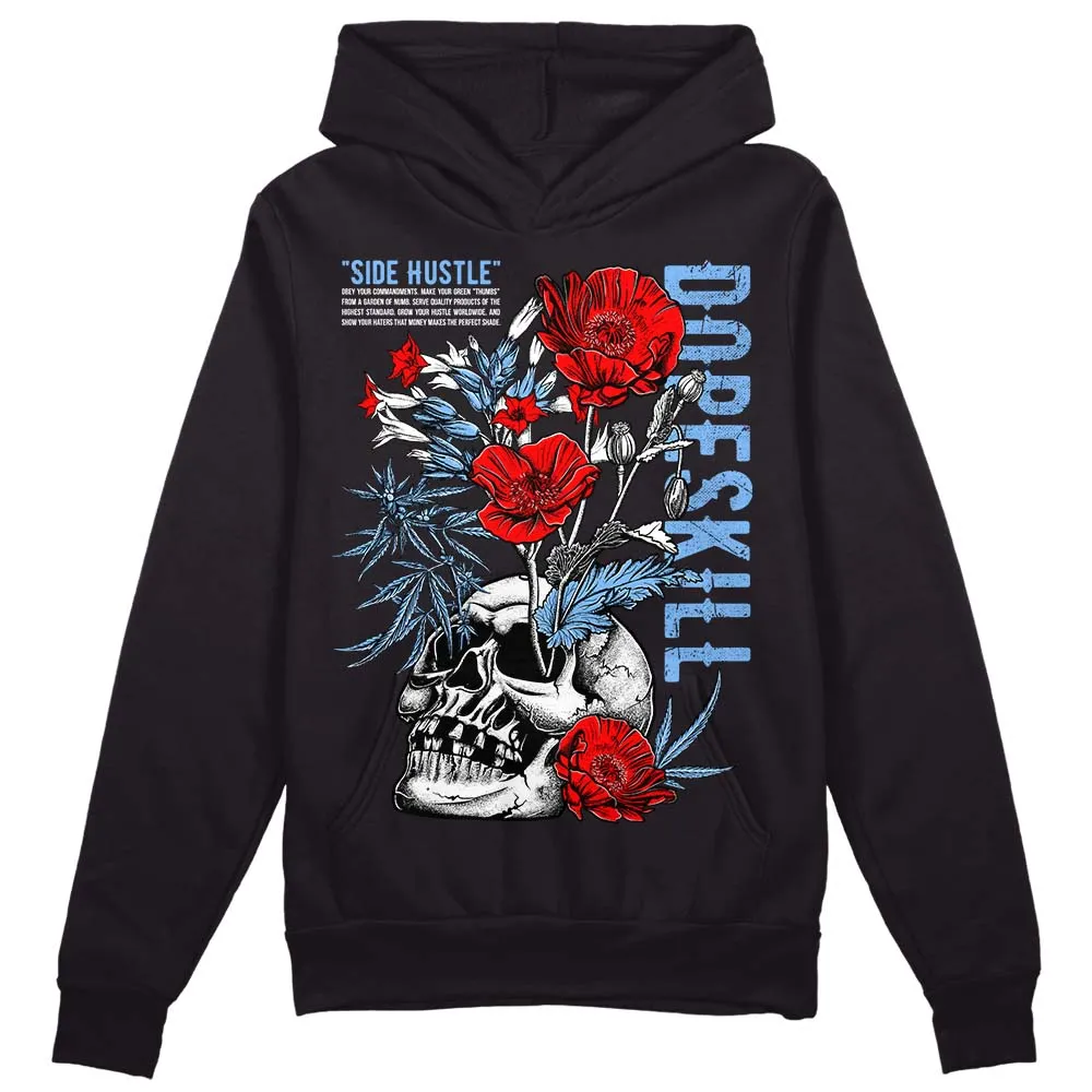 Powder Blue 9s DopeSkill Hoodie Sweatshirt Side Hustle Graphic sold by DopeSkill product image thumbnail 2