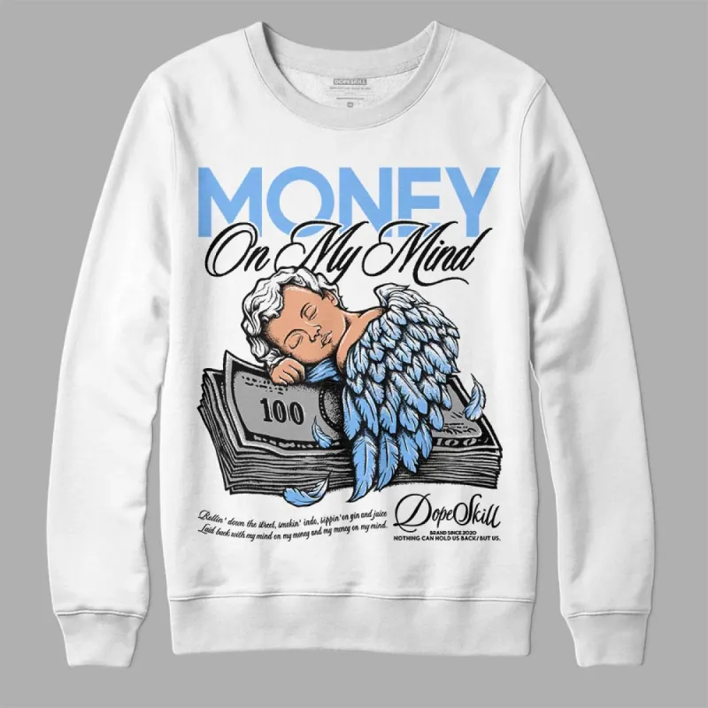 Powder Blue 9s DopeSkill Sweatshirt MOMM Graphic sold by DopeSkill