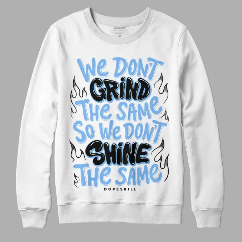 Powder Blue 9s DopeSkill Sweatshirt Grind Shine Graphic sold by DopeSkill