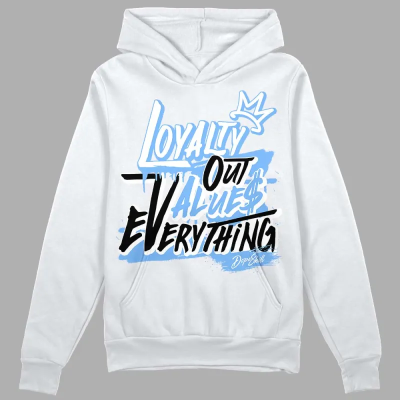Powder Blue 9s DopeSkill Hoodie Sweatshirt LOVE Graphic sold by DopeSkill