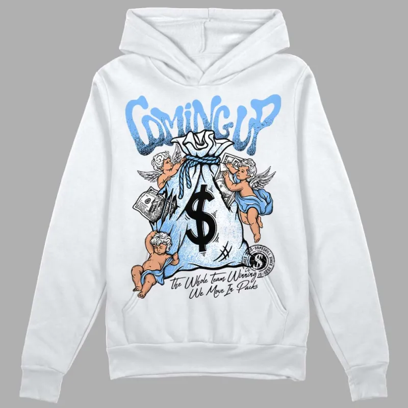 Powder Blue 9s DopeSkill Hoodie Sweatshirt Money Bag Coming Up Graphic sold by DopeSkill