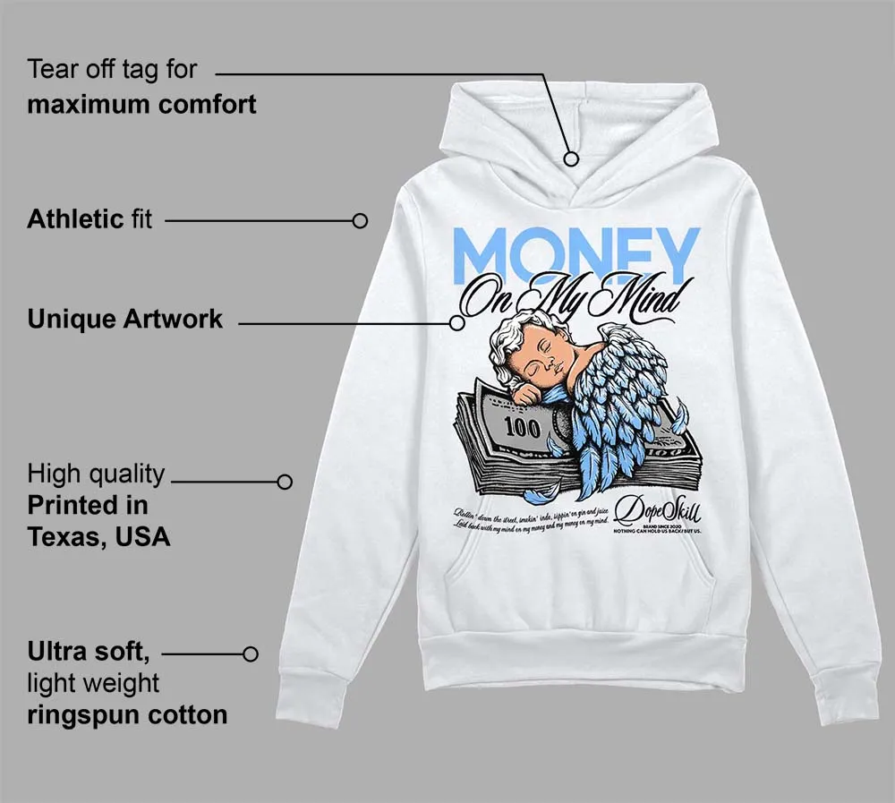 Powder Blue 9s DopeSkill Hoodie Sweatshirt MOMM Graphic sold by DopeSkill product image thumbnail 3