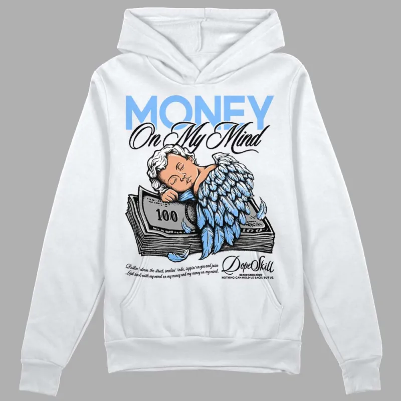 Powder Blue 9s DopeSkill Hoodie Sweatshirt MOMM Graphic sold by DopeSkill