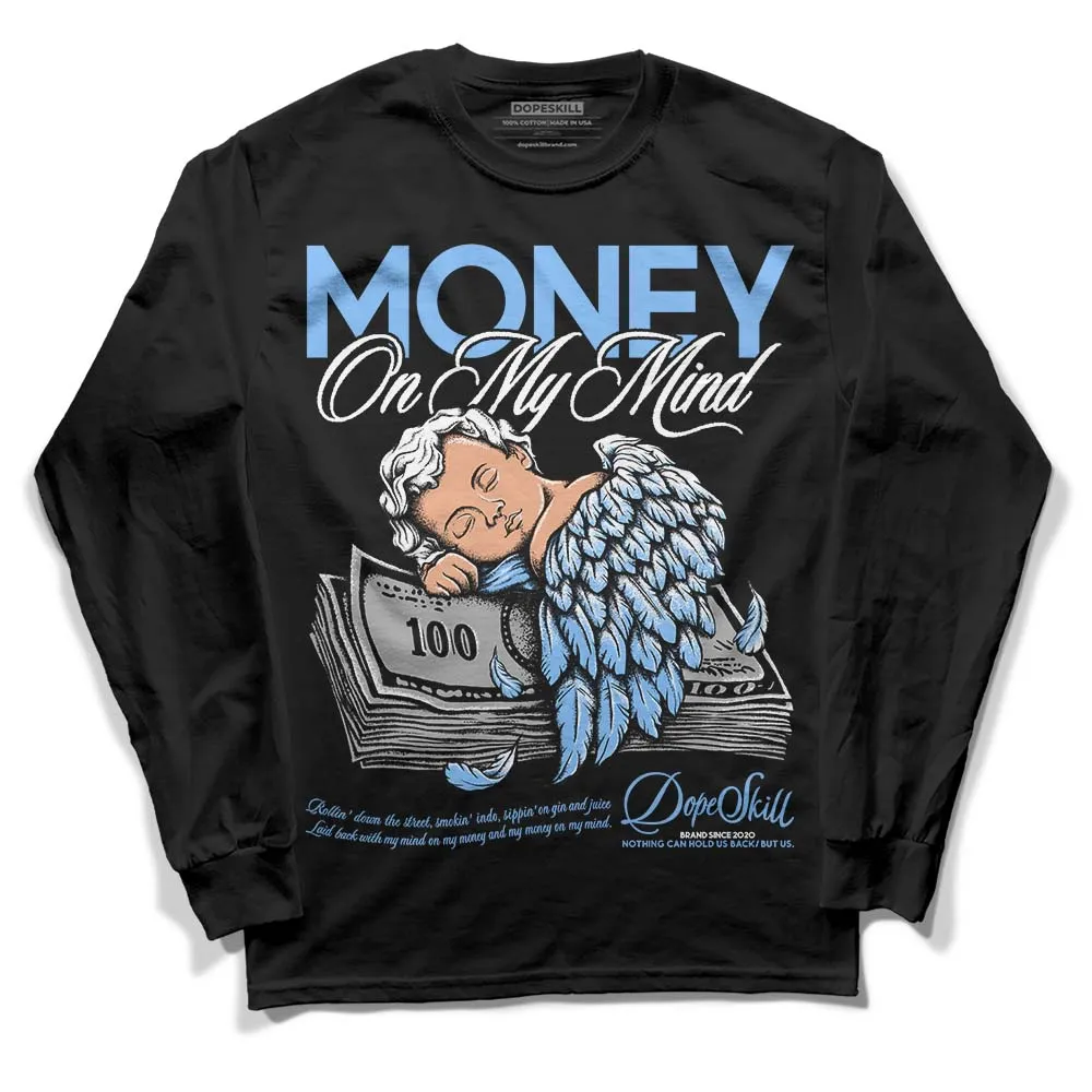 Powder Blue 9s DopeSkill Long Sleeve T-Shirt MOMM Graphic sold by DopeSkill product image thumbnail 2