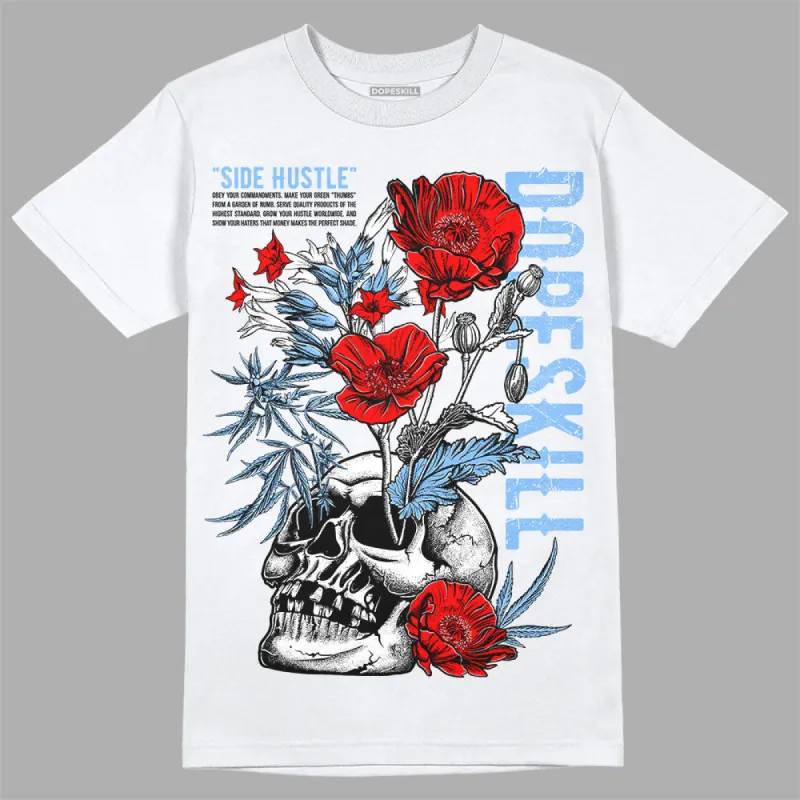 Powder Blue 9s DopeSkill T-Shirt Side Hustle Graphic sold by DopeSkill