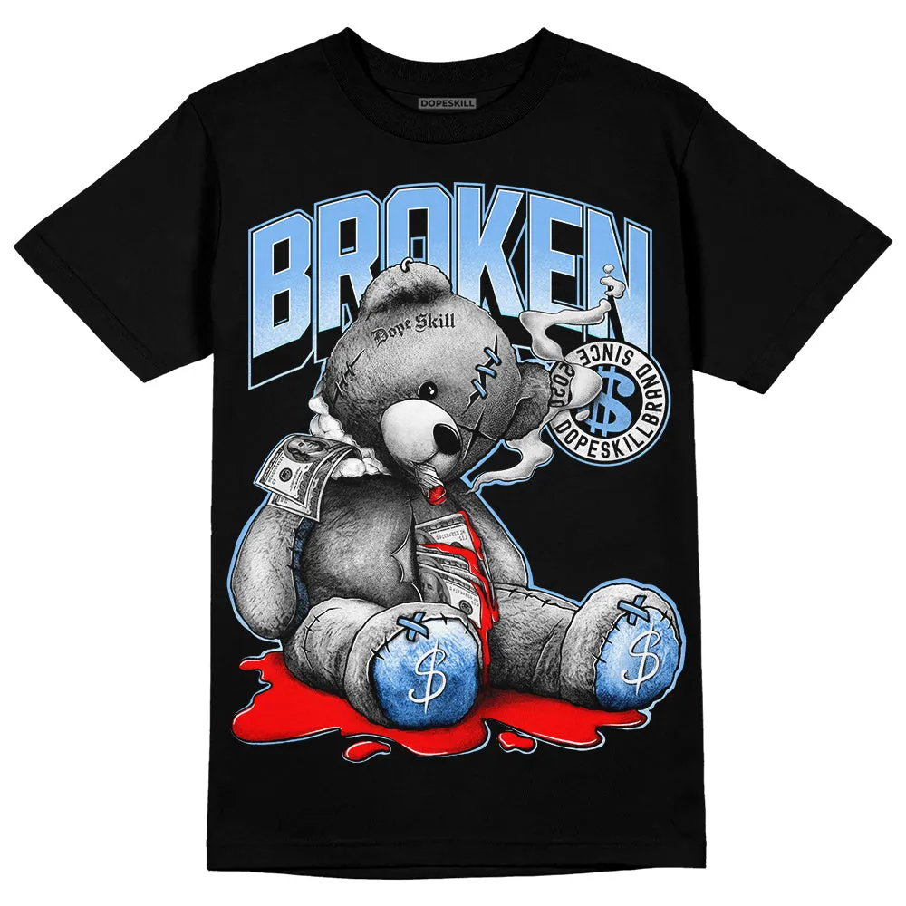 Powder Blue 9s DopeSkill T-Shirt Sick Bear Graphic sold by DopeSkill product image thumbnail 2