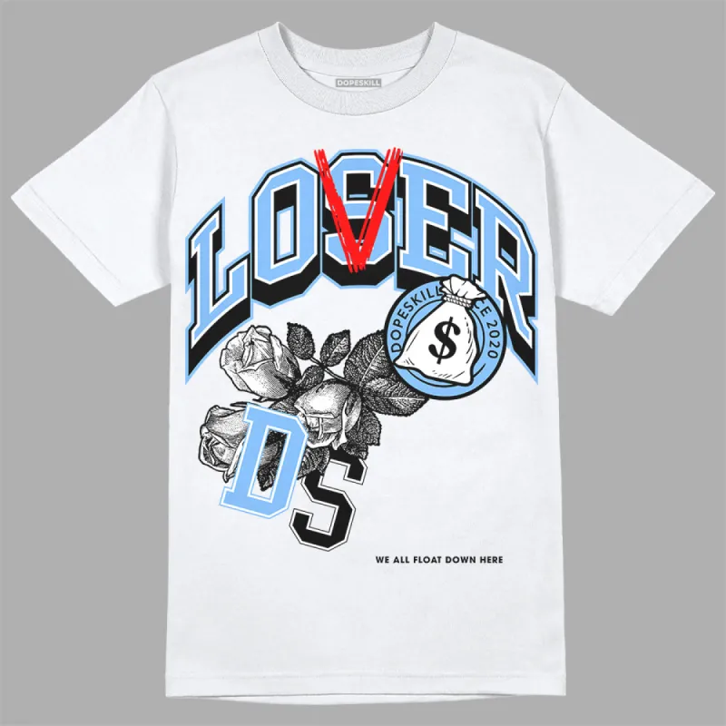 Powder Blue 9s DopeSkill T-Shirt Loser Lover Graphic sold by DopeSkill