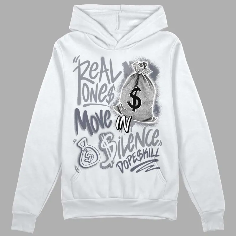 Stealth 14s DopeSkill Hoodie Sweatshirt Real Ones Move In Silence Graphic made by DopeSkill