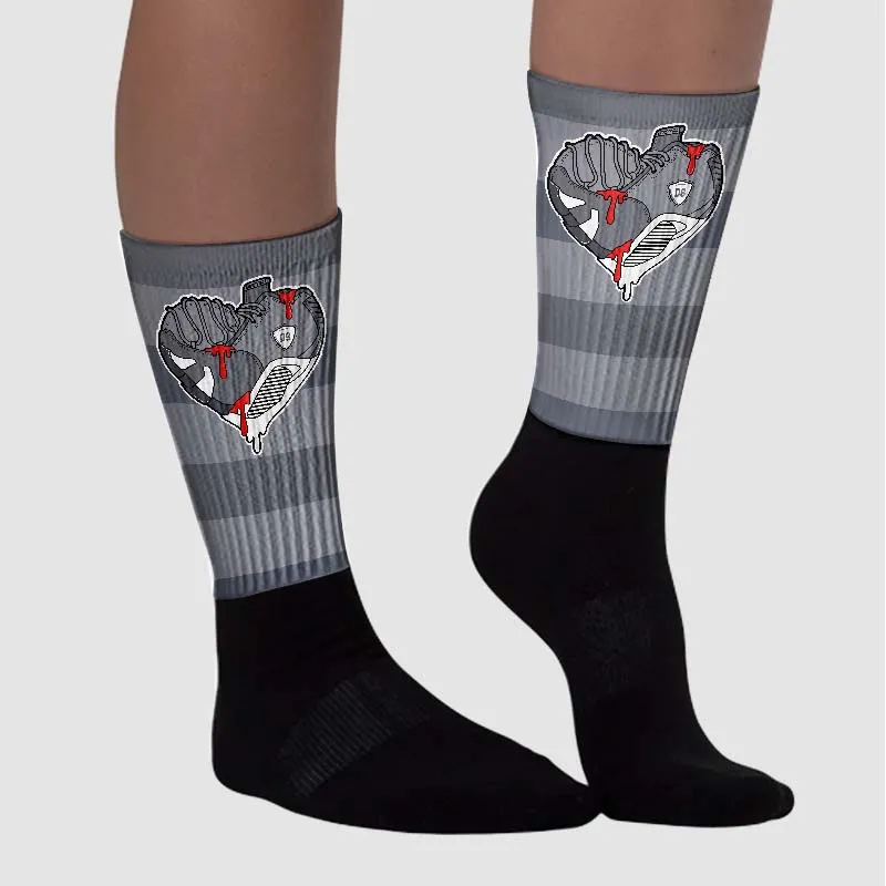 Stealth 14s DopeSkill Sublimated Socks Horizontal Stripes Graphic sold by DopeSkill product image thumbnail 3