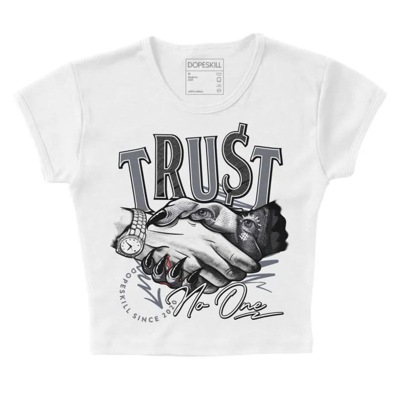 Stealth 14s DopeSkill Women's Crop Top Trust No One Graphic sold by DopeSkill