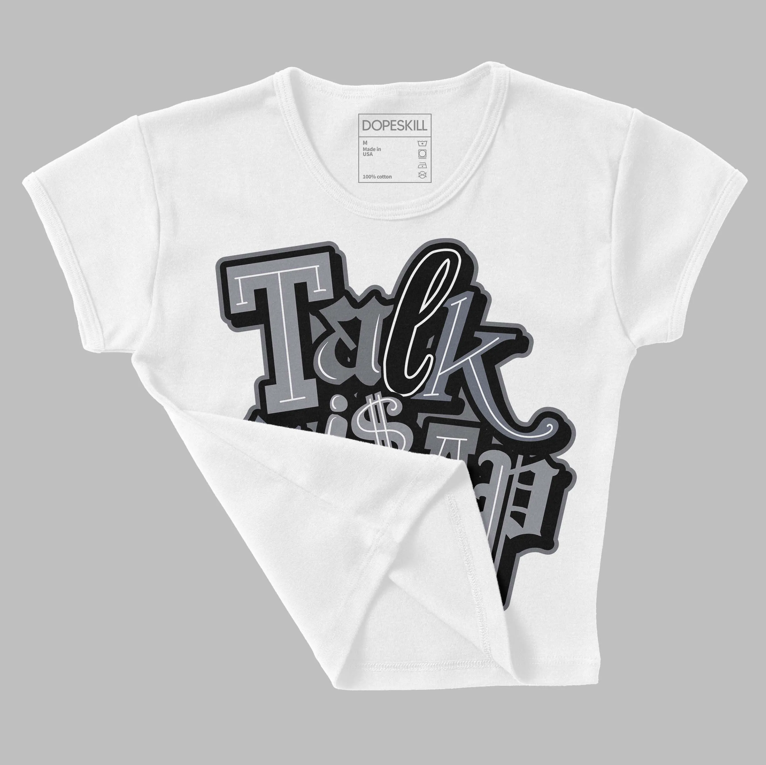 Stealth 14s DopeSkill Women's Crop Top Talk Is Chip Graphic sold by DopeSkill product image thumbnail 3