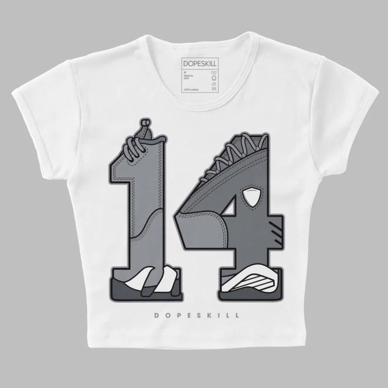 Stealth 14s DopeSkill Women's Crop Top No.14 Graphic sold by DopeSkill