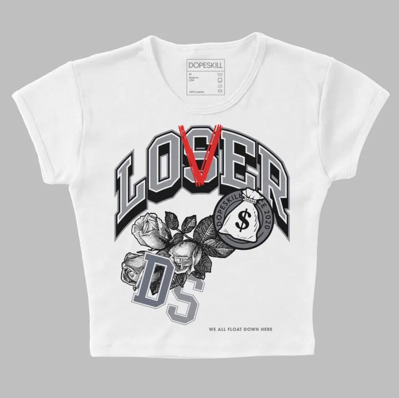 Stealth 14s DopeSkill Women's Crop Top Loser Lover Graphic sold by DopeSkill
