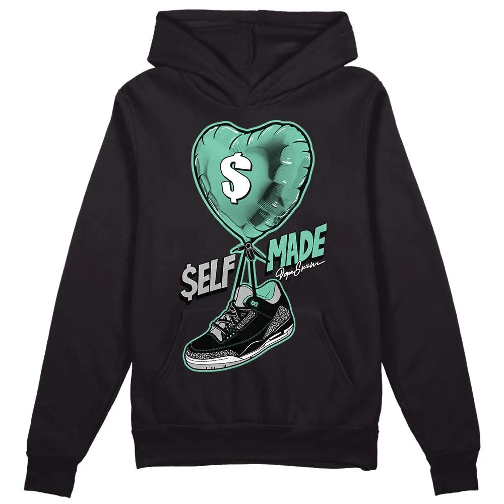 Green Glow 3s DopeSkill Hoodie Sweatshirt Self Made Graphic sold by DopeSkill