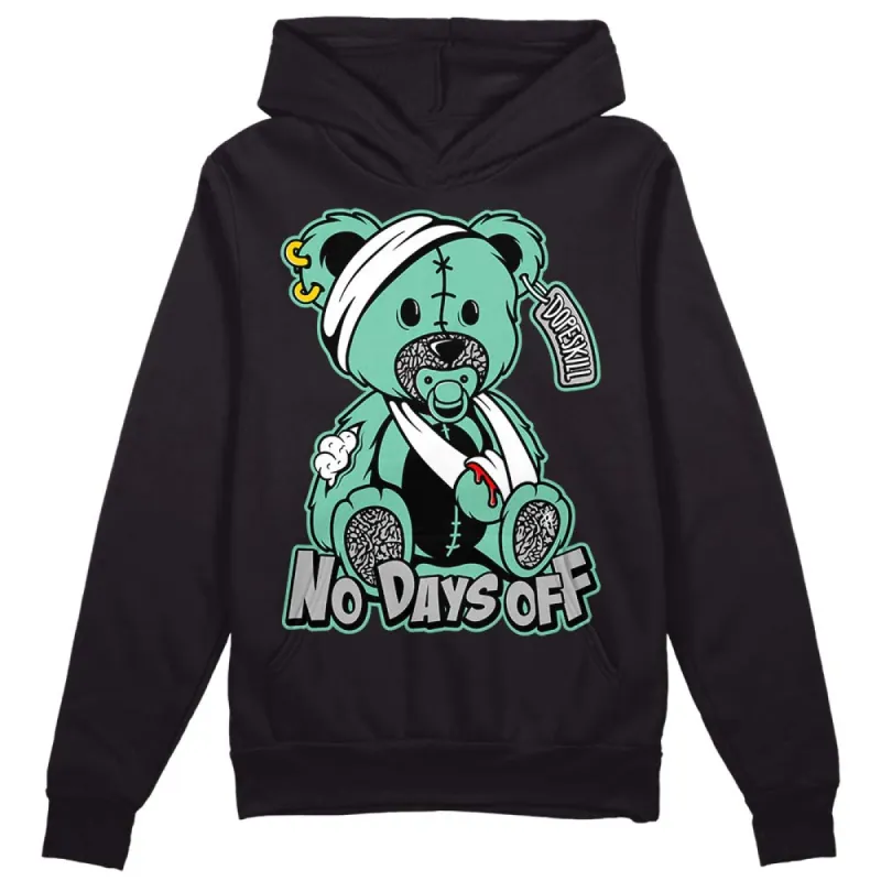 Green Glow 3s DopeSkill Hoodie Sweatshirt Hurt Bear Graphic sold by DopeSkill
