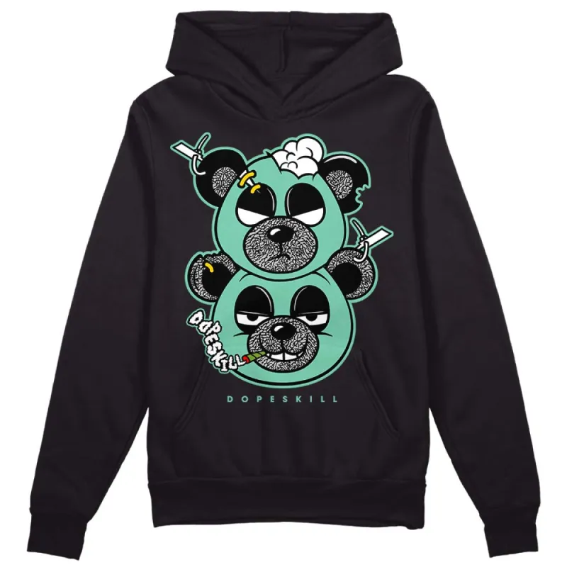 Green Glow 3s DopeSkill Hoodie Sweatshirt New Double Bear Graphic sold by DopeSkill