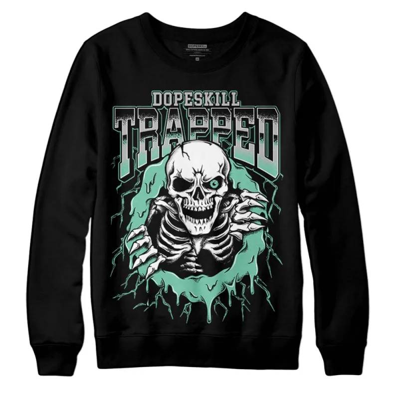Green Glow 3s DopeSkill Sweatshirt Trapped Halloween Graphic sold by DopeSkill