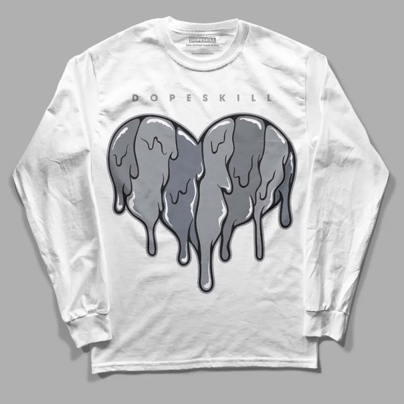 Stealth 14s DopeSkill Long Sleeve T-Shirt Slime Drip Heart Graphic sold by DopeSkill