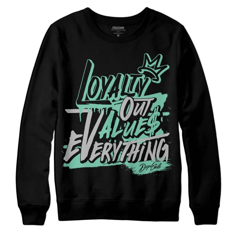 Green Glow 3s DopeSkill Sweatshirt LOVE Graphic sold by DopeSkill