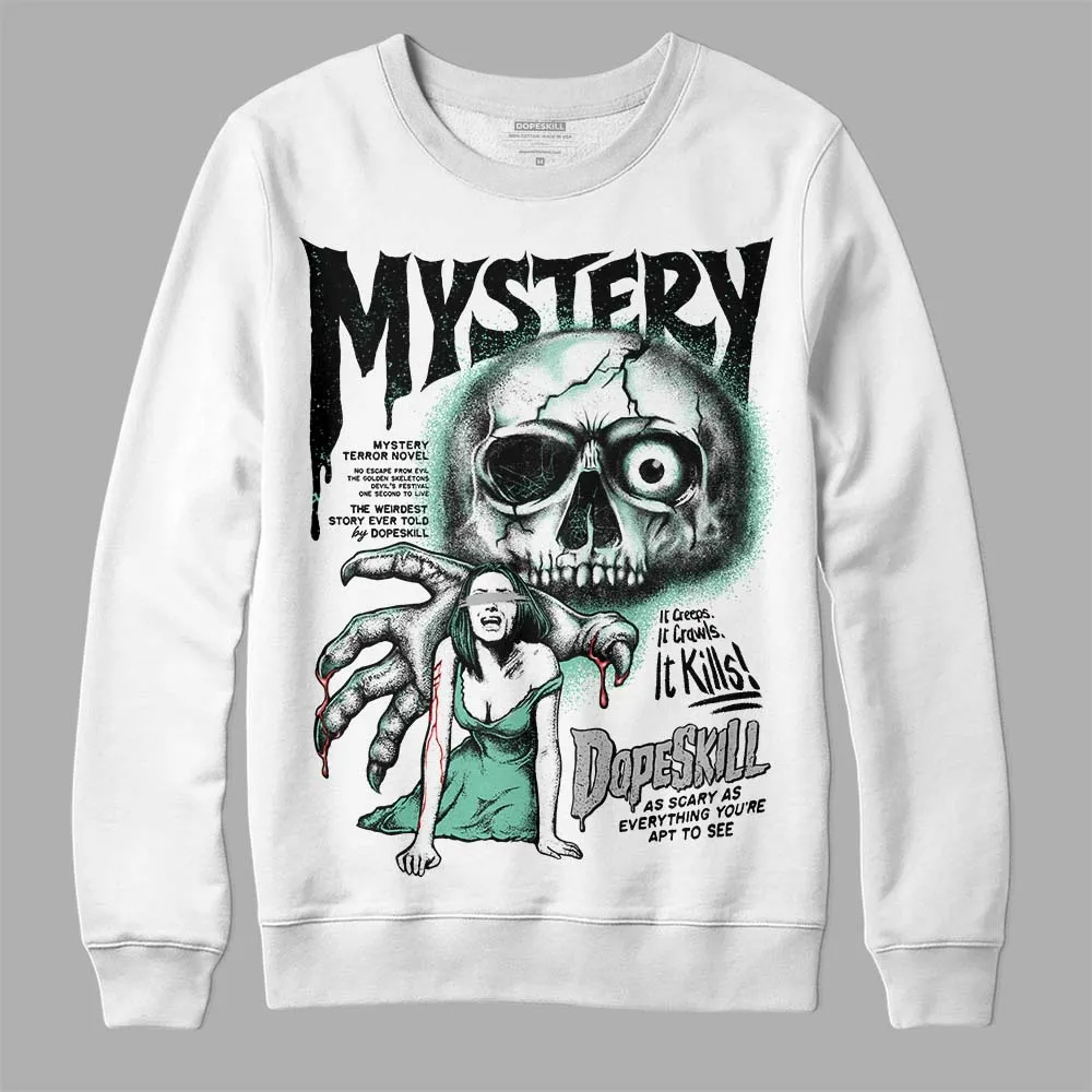 Green Glow 3s DopeSkill Sweatshirt Mystery Ghostly Grasp Graphic sold by DopeSkill product image thumbnail 2