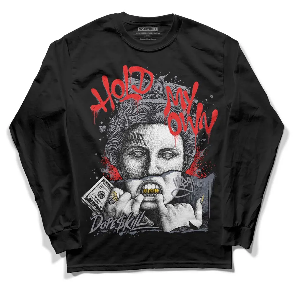 Stealth 14s DopeSkill Long Sleeve T-Shirt Hold My Own Graphic sold by DopeSkill product image thumbnail 2