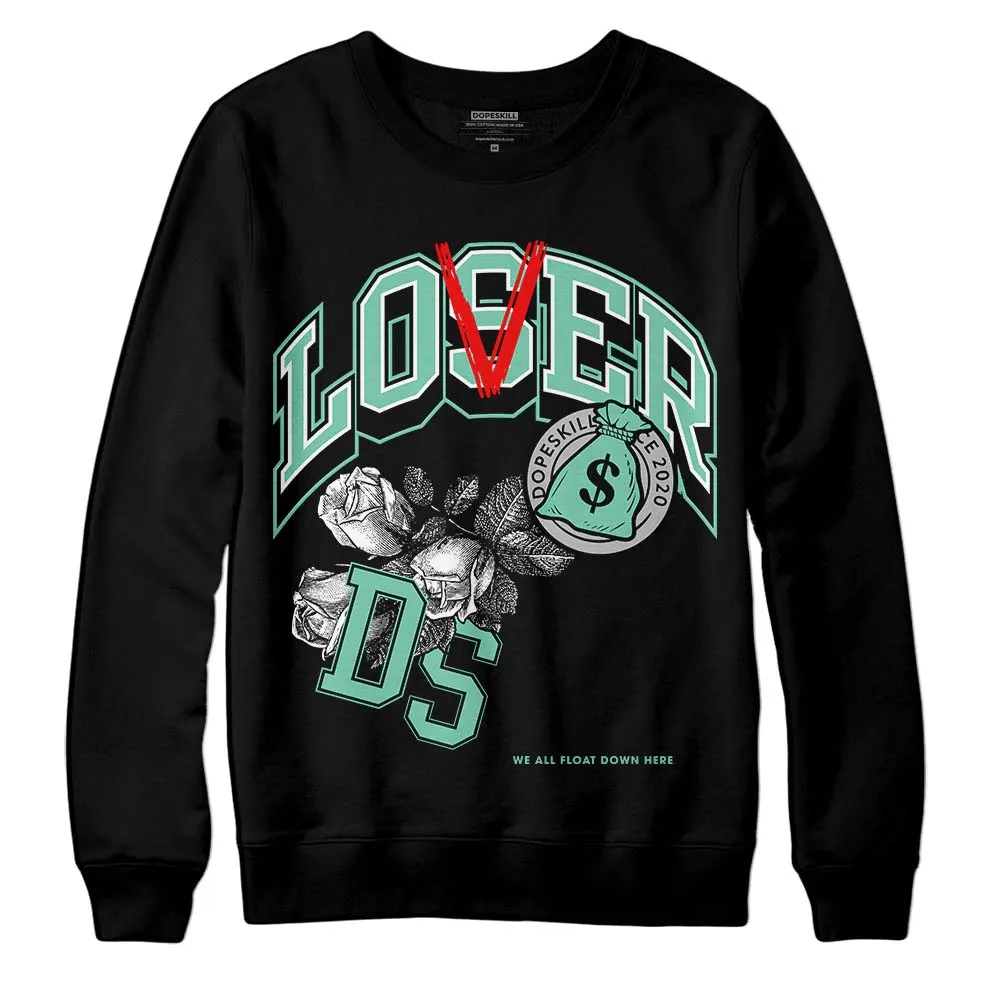 Green Glow 3s DopeSkill Sweatshirt Loser Lover Graphic sold by DopeSkill