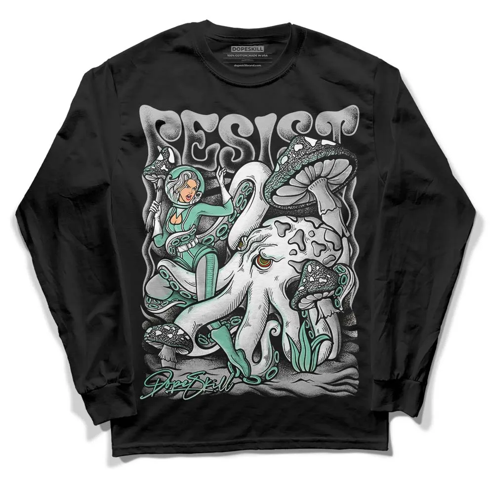 Green Glow 3s DopeSkill Long Sleeve T-Shirt Resist Graphic sold by DopeSkill