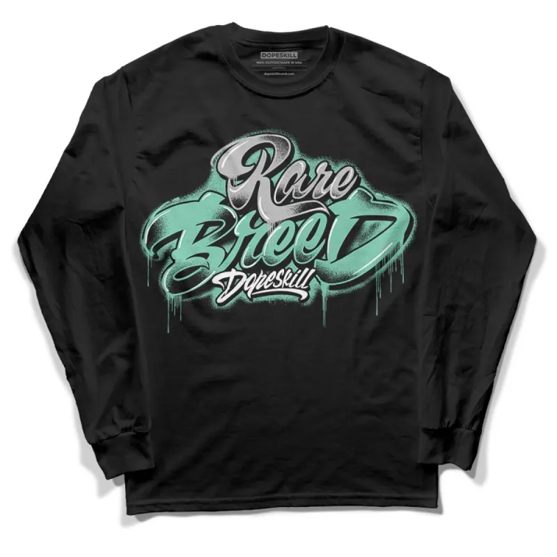 Green Glow 3s DopeSkill Long Sleeve T-Shirt Rare Breed Type Graphic sold by DopeSkill