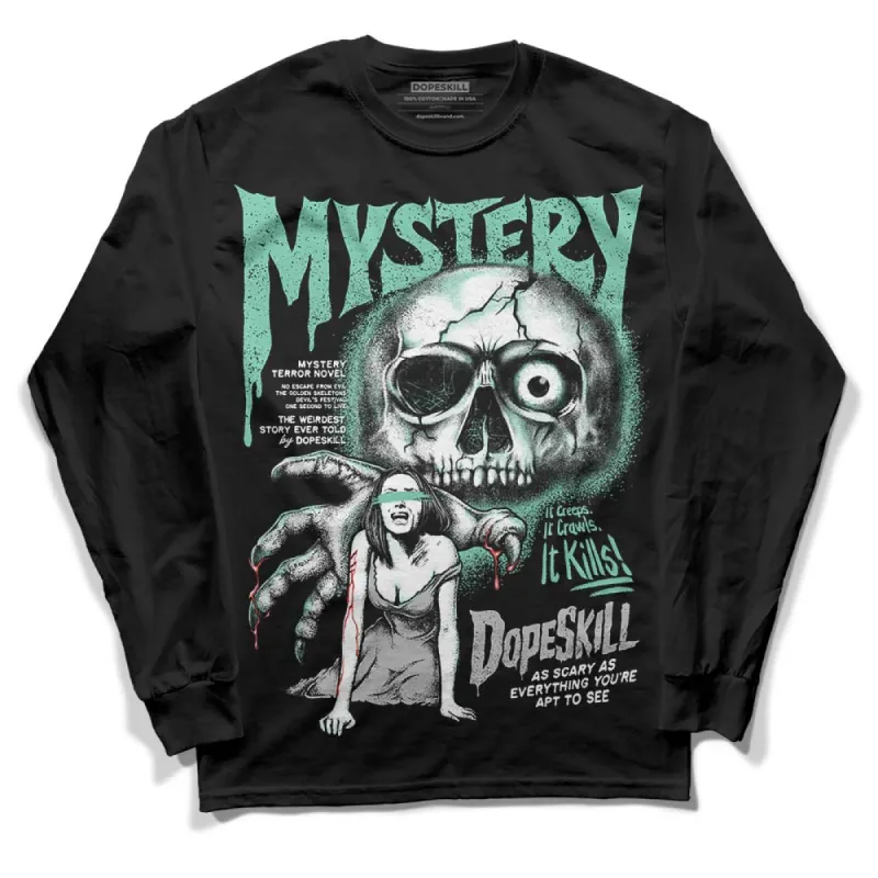 Green Glow 3s DopeSkill Long Sleeve T-Shirt Mystery Ghostly Grasp Graphic sold by DopeSkill