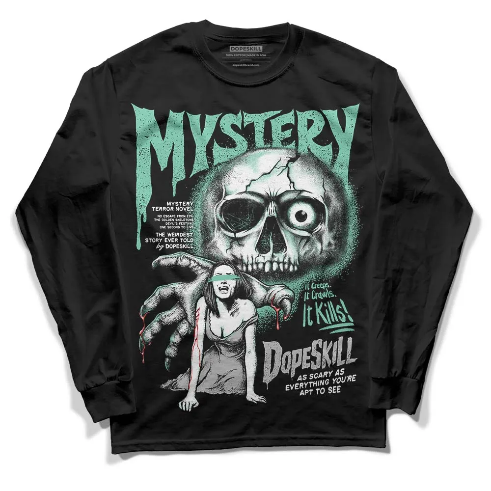 Green Glow 3s DopeSkill Long Sleeve T-Shirt Mystery Ghostly Grasp Graphic sold by DopeSkill