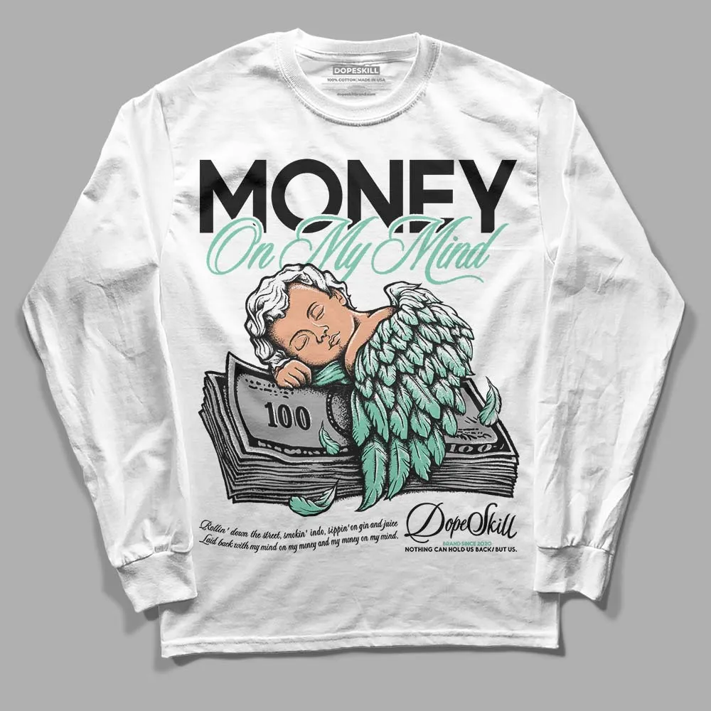 Green Glow 3s DopeSkill Long Sleeve T-Shirt MOMM Graphic sold by DopeSkill product image thumbnail 2