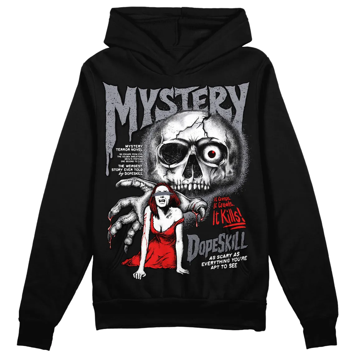 Stealth 14s DopeSkill Hoodie Sweatshirt Mystery Ghostly Grasp Graphic sold by DopeSkill product image thumbnail 2