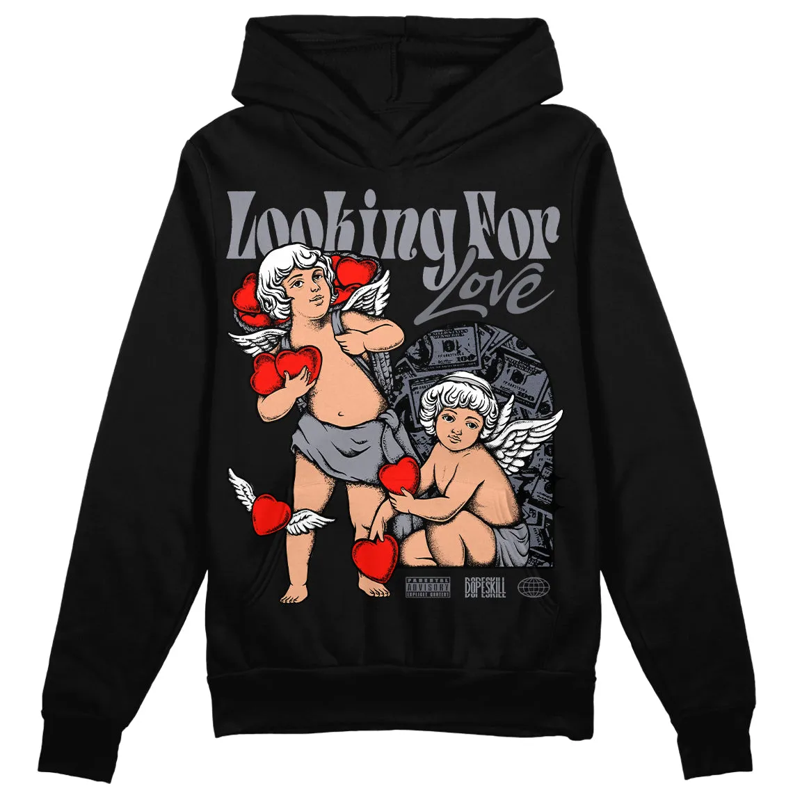 Stealth 14s DopeSkill Hoodie Sweatshirt Looking For Love Graphic sold by DopeSkill product image thumbnail 2