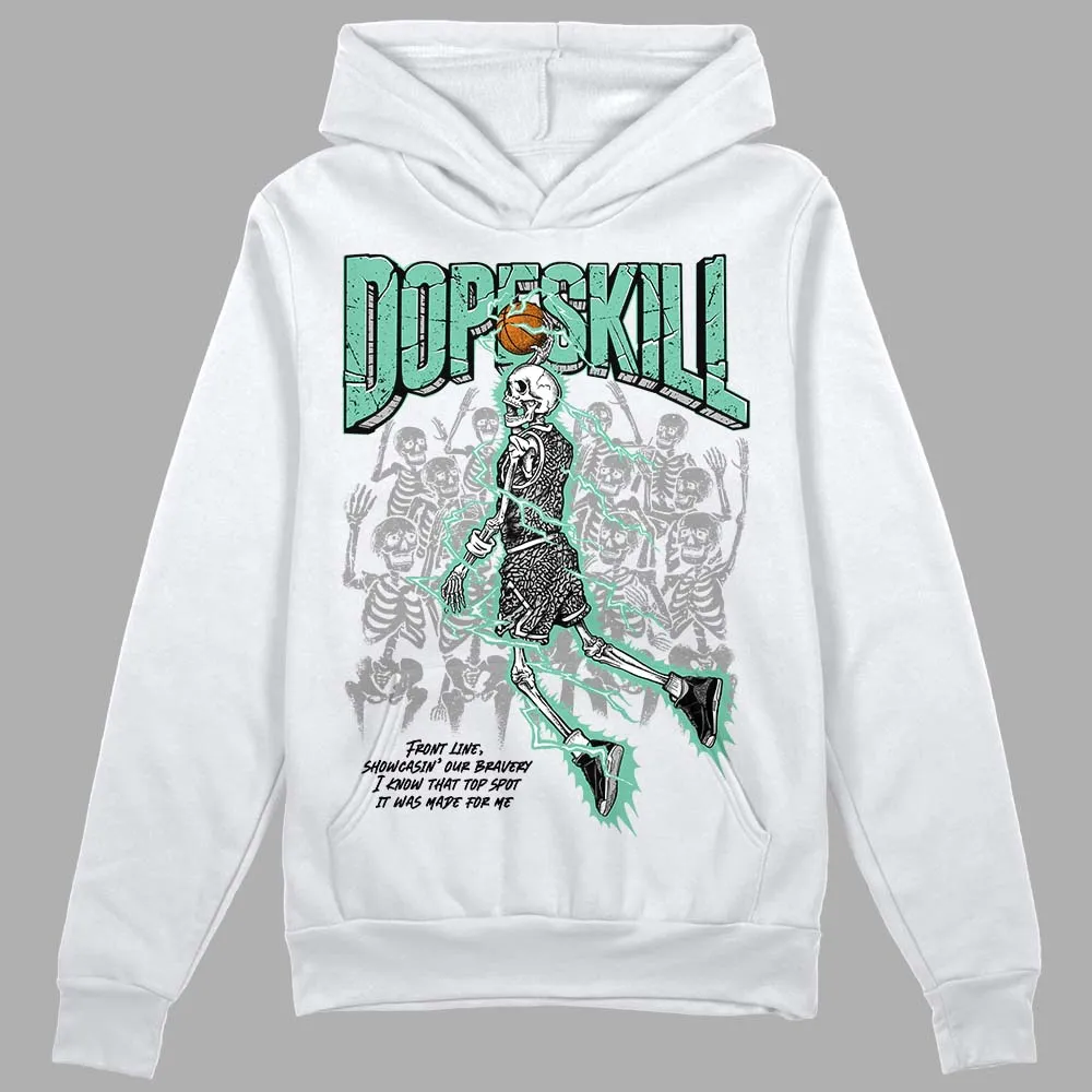 Green Glow 3s DopeSkill Hoodie Sweatshirt Thunder Dunk Graphic sold by DopeSkill product image thumbnail 2