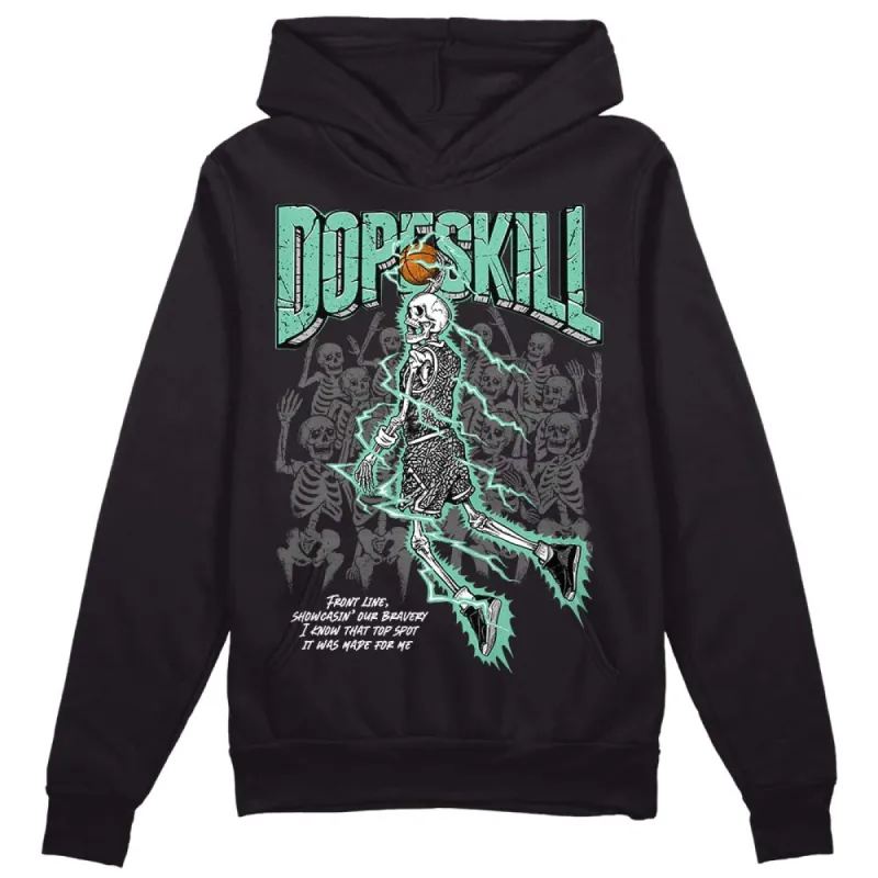 Green Glow 3s DopeSkill Hoodie Sweatshirt Thunder Dunk Graphic sold by DopeSkill