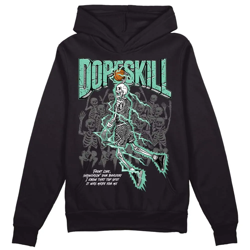Green Glow 3s DopeSkill Hoodie Sweatshirt Thunder Dunk Graphic sold by DopeSkill